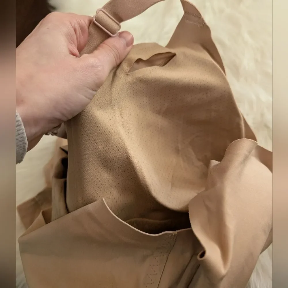 Honeylove Liftwear Cami Bodysuit Shaper Shapewear Sand Tan L Large